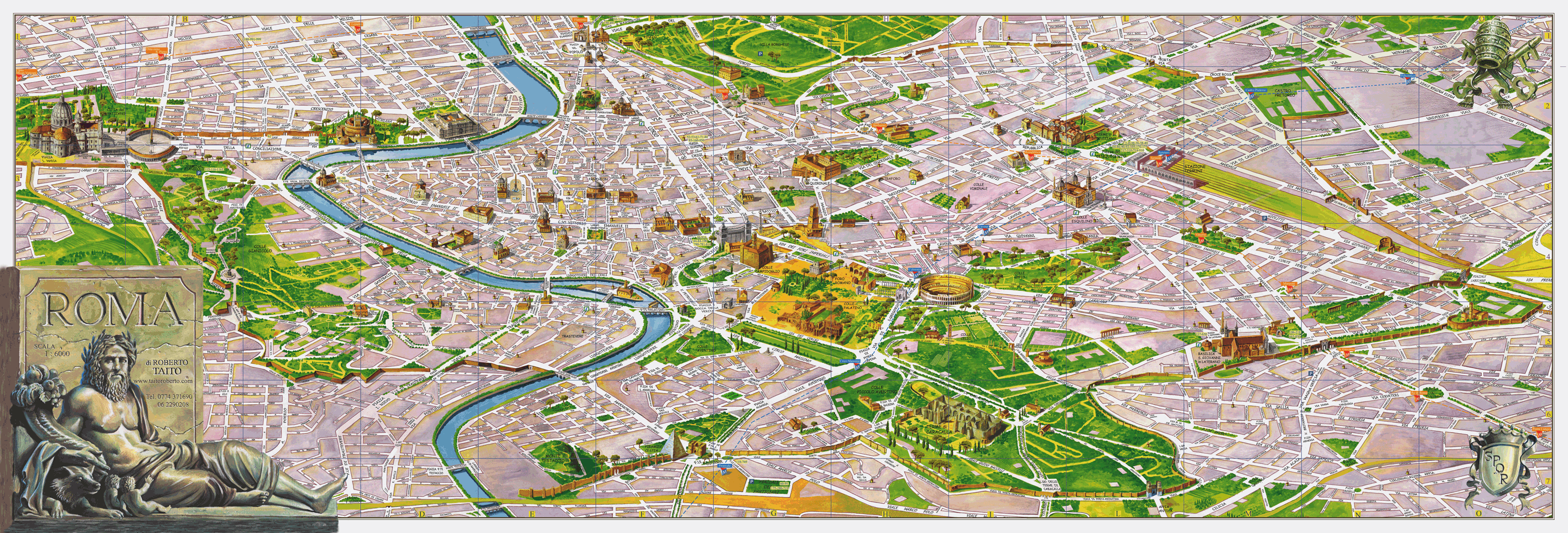 Centro Storico Di Roma Mappa The Best Wallpaper Images